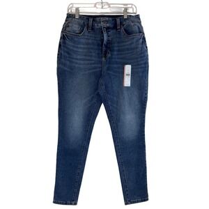 NEW Time and Tru High Rise Skinny Jeans Size 10 Curvy Skinny  Medium Wash Casual